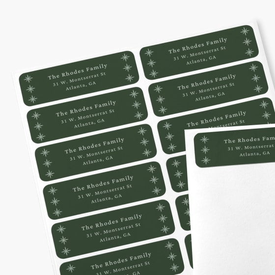 Return Address Labels