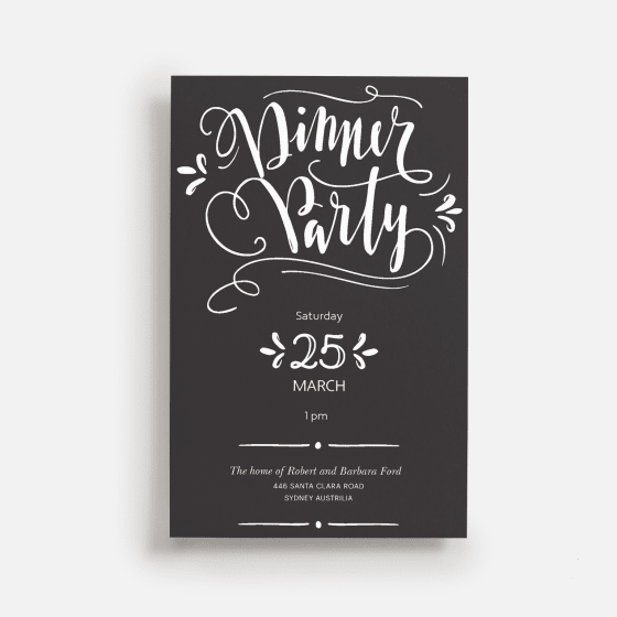 Invitations and Announcements