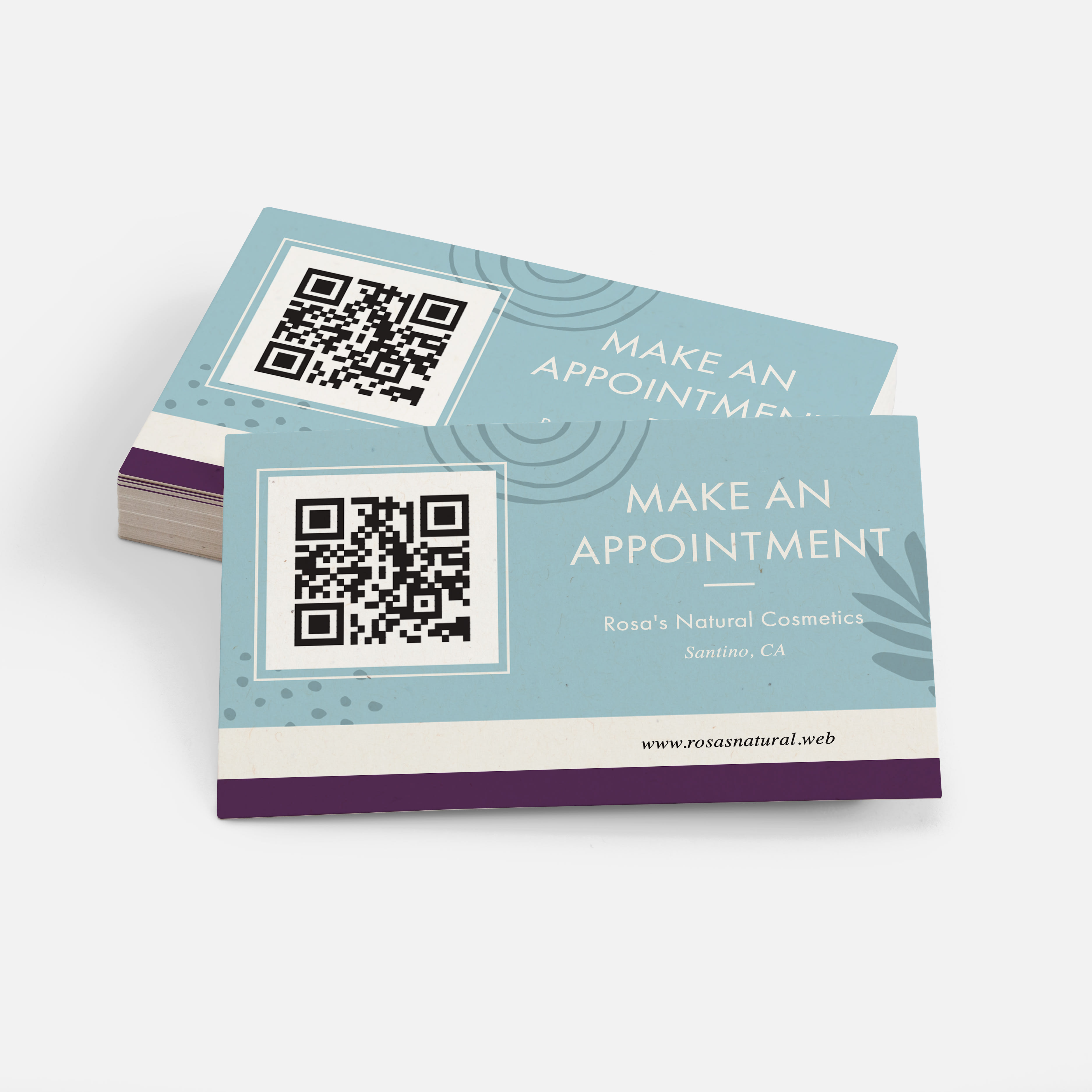 Business Cards with QR Code - Scannable Business Card