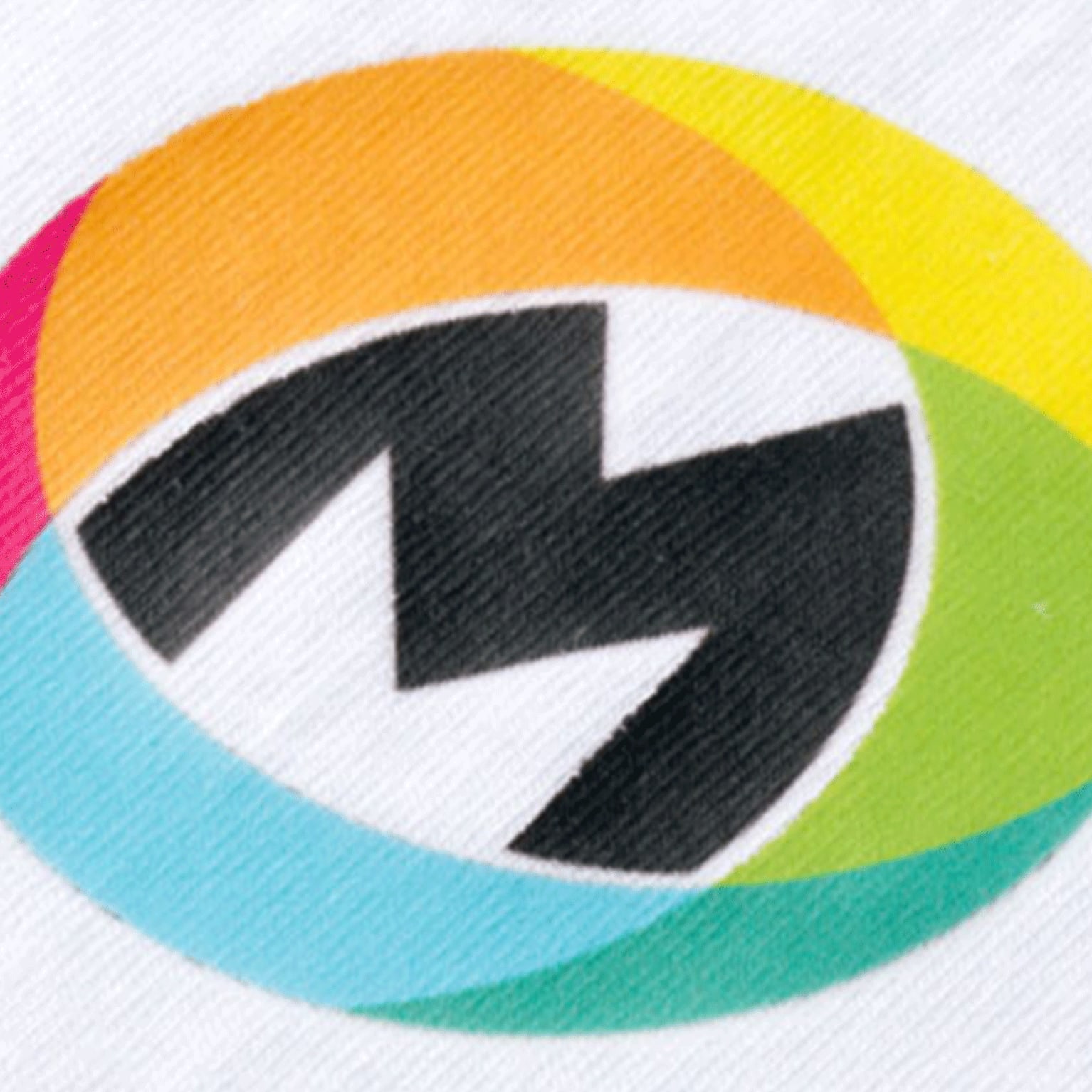 full-color transfer printed logo