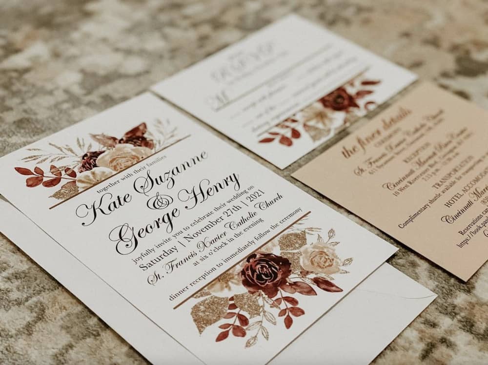 The deals wedding invitation