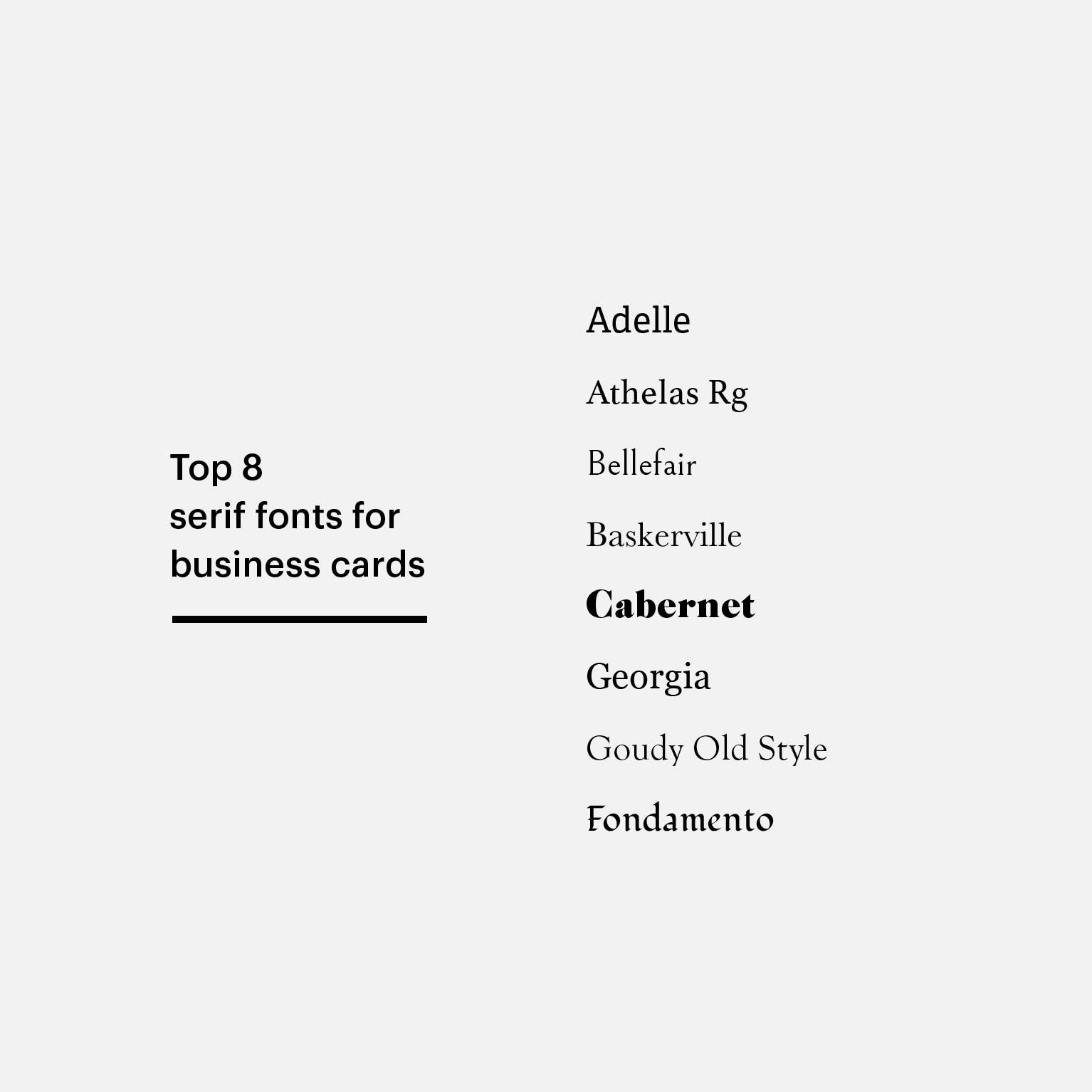 top fonts